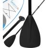 imageSereneLife SUP Paddle  3 Piece Adjustable Paddle board Oar with Lightweight Shaft Durable Blade  For Stand Up Paddleboard Surfing Flatwater Paddling ampamp RacingBlack