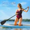 imageSereneLife SUP Paddle  3 Piece Adjustable Paddle board Oar with Lightweight Shaft Durable Blade  For Stand Up Paddleboard Surfing Flatwater Paddling ampamp RacingBlack