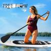 imageSereneLife Stand Up PaddleBoard Adjustable Paddle  Adjustable Water Paddle Oar SLSUPB06 ampamp SLSUPB08 FreeFlow Inflatable SUP Stand Up Water PaddleBoard PRTSLSUPB0608PDL Blue