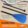imageSereneLife Stand Up PaddleBoard Adjustable Paddle  Adjustable Water Paddle Oar for SLSUPB125 FreeFlow Inflatable SUP Stand Up Water PaddleBoard  SereneLife PRTSLSUPB125PDL