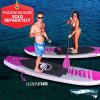 imageSereneLife Stand Up PaddleBoard Adjustable Paddle  Adjustable Water Paddle Oar for SLSUPB145 FreeFlow Inflatable SUP Stand Up Water PaddleBoard  SereneLife PRTSLSUPB145PDL
