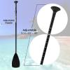 imageSereneLife Stand Up PaddleBoard Adjustable Paddle  Adjustable Water Paddle Oar for SLSUPB636 Rising Flow Inflatable SUP Stand Up Water PaddleBoard  SereneLife PRTSLSUPB636PDL