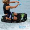 imageSereneLife Water Sport Kneeboard with Hook for Kids ampamp Adults Kneeboard with Strap for Boating Waterboarding Kneeling Boogie Boarding Knee SurfingBlackGreen