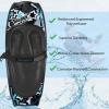 imageSereneLife Water Sport Kneeboard with Hook for Kids ampamp Adults Kneeboard with Strap for Boating Waterboarding Kneeling Boogie Boarding Knee Surfing