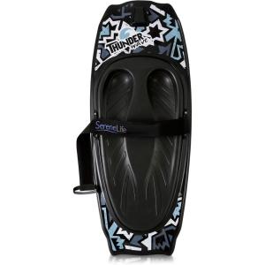 imageSereneLife Water Sport Kneeboard with Hook for Kids ampamp Adults Kneeboard with Strap for Boating Waterboarding Kneeling Boogie Boarding Knee Surfing