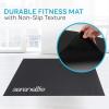 imageSerene Life Elliptical Fitness Exercise Equipment Mat  Exercise Machine Floor Mat Elliptical Mat Fitness Mat Gym Mat Jump Rope Mat w Durable with NonSlip Texture  SereneLife SLELMAT5 assorted