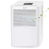 imageSereneLife Portable Electric Home Mini Dehumidifier  322 Square Feet Quiet Compact Small Dehumidifiers for Home Closet Basement w 3L Water Tank Capacity Removes Moisture PDUMID95