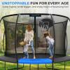 imageSereneLife 14FT Outdoor Trampoline for Kids14FT CURVED