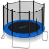 imageSereneLife 14FT Outdoor Trampoline for Kids12FTBLUE