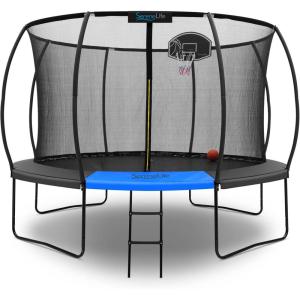 imageSereneLife 14FT Outdoor Trampoline for Kids12 FT