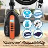 imageSereneLife Digital Electric Air Pump Compressor  110W Rechargeable Quick Air Inflator w LCD 016 Adjustable PSI For Inflatable SUP Stand Up Paddle Board  Boat Water Sports InflatablesSLPUMP25With Built In Battery