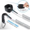 imageSereneLife Safety Attachment Leg Leash for Inflatable SUP StandUp Paddle Boards Replacement Part Compatible with Models SLSUPB06 SLSUPB08 SLSUPB105 SLSUPB125 SLSUPB135 SLSUPB145