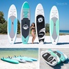 image:imageSereneLife XL Inflatable Stand Up Paddle Board  ExtraWide Pet amp FamilyFriendly SUP for Adults Kids amp Pets  NonSlip Deck Stable Design Premium Accessories  350440485 lbs CapacityBlack and Grey