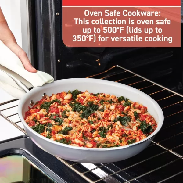 T-fal Experience Nonstick Fry Pan 10.5 Inch Induction Oven Safe 400F Cookware, Pots and Pans, Dishwasher Safe Black