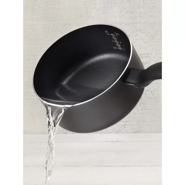 T-fal Initiatives Nonstick Cookware Set 18 Piece Oven Safe 350F Pots and Pans, Dishwasher Safe Red