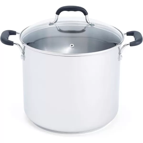 T-fal Specialty Nonstick Stockpot 12 Quart Oven Safe 350F Cookware, Pots and Pans, Dishwasher Safe Black