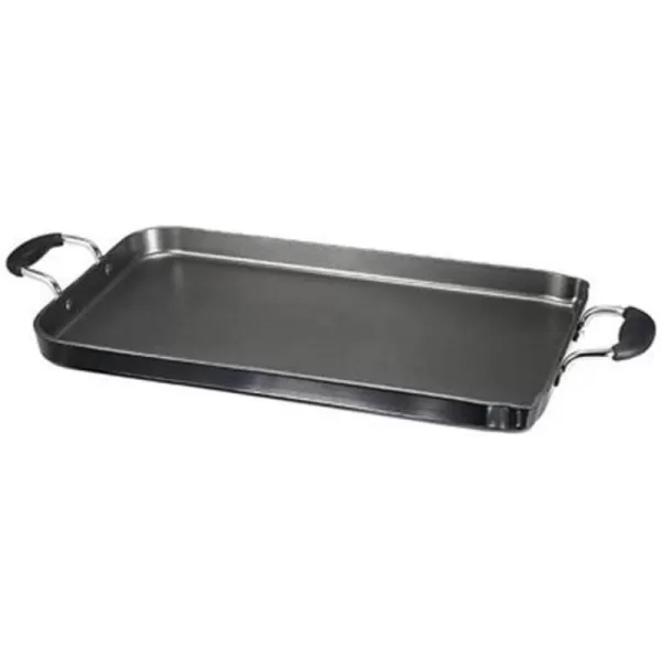 T-fal Ultimate Hard Anodized Nonstick Roasting Pan 16 Inchx13 Inch Roaster Pan, Pots and Pans, Cookware Black