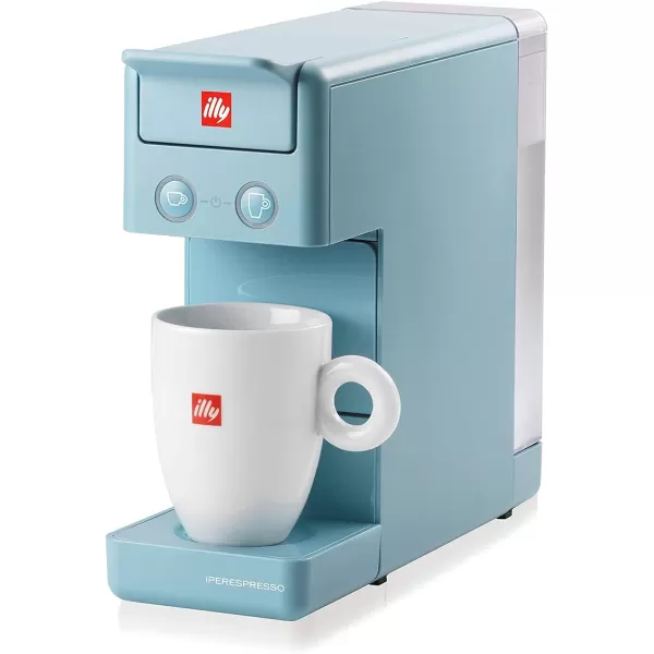 Illy Y3.3 Single Serve Espresso and Coffee Capsule Machine, 12.20x3.9x10.40 