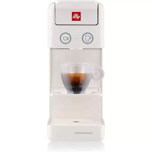 Illy Y3.3 Single Serve Espresso and Coffee Capsule Machine, 12.20x3.9x10.40 
