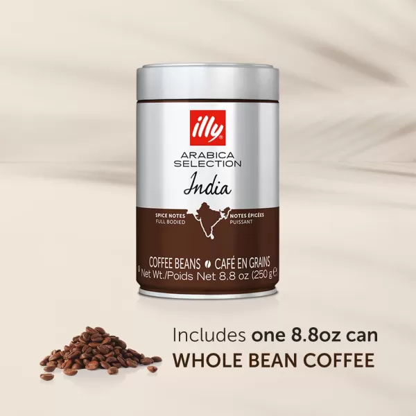 illy Arabica Selections Nicaragua Whole Bean Coffee, 100% Arabica Bean Single Origin Coffee, No Preservatives, 8.8oz 