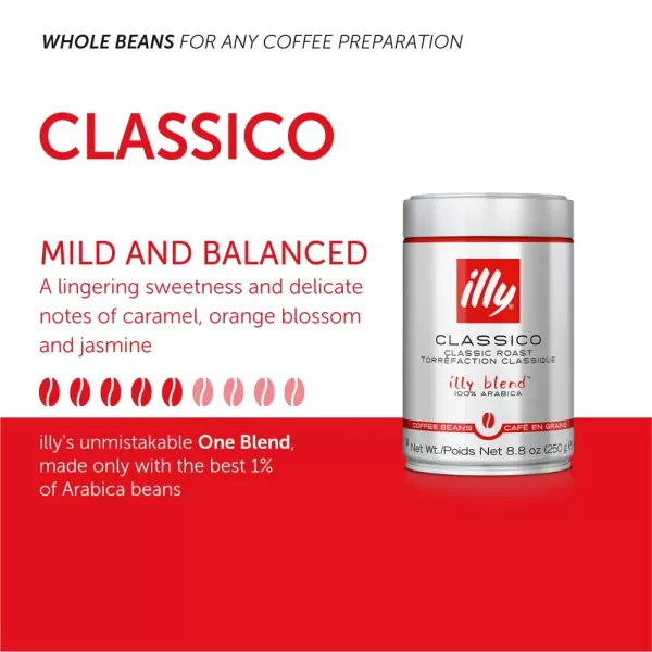 illy Arabica Selections Nicaragua Whole Bean Coffee, 100% Arabica Bean Single Origin Coffee, No Preservatives, 8.8oz 