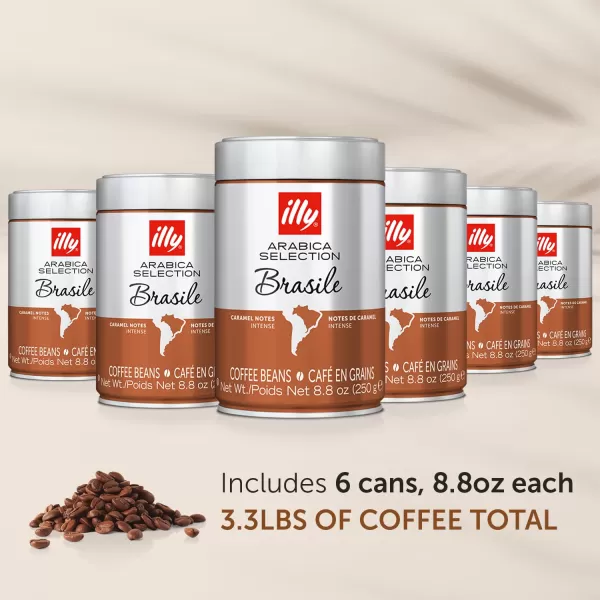 illy Arabica Selections Nicaragua Whole Bean Coffee, 100% Arabica Bean Single Origin Coffee, No Preservatives, 8.8oz 