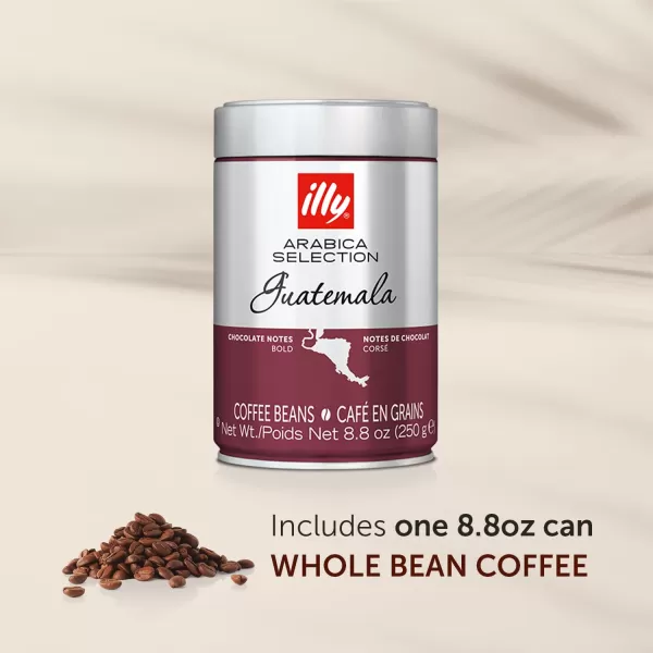 illy Arabica Selections Nicaragua Whole Bean Coffee, 100% Arabica Bean Single Origin Coffee, No Preservatives, 8.8oz 