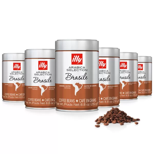 illy Arabica Selections Nicaragua Whole Bean Coffee, 100% Arabica Bean Single Origin Coffee, No Preservatives, 8.8oz 