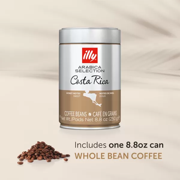 illy Arabica Selections Nicaragua Whole Bean Coffee, 100% Arabica Bean Single Origin Coffee, No Preservatives, 8.8oz 