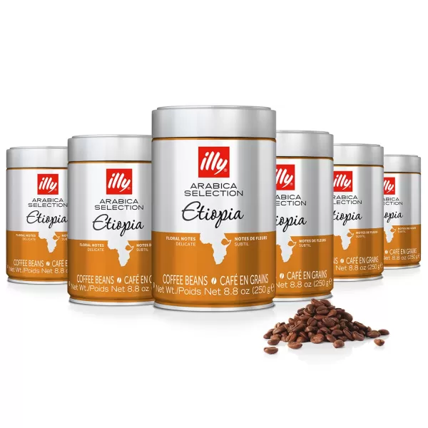 illy Arabica Selections Nicaragua Whole Bean Coffee, 100% Arabica Bean Single Origin Coffee, No Preservatives, 8.8oz 