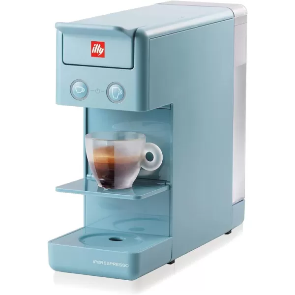 Illy Y3.3 Single Serve Espresso and Coffee Capsule Machine, 12.20x3.9x10.40 