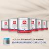 imageilly Coffee iperEspresso Capsules  SingleServe Coffee Capsules ampamp Pods  Single Origin Coffee Pods  Classico Medium Roast with Notes of Caramel  For iperEspresso Capsule Machines  21 CountLungo Classico Medium Roast