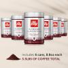 imageilly Ground Coffee Moka  100 Arabica Flavored Coffee Ground  Rich Aromatic Coffee Grounds Profile  Intenso Dark Roast  Warm Notes of Cocoa ampamp Dried Fruit  No Preservatives  88 OunceIntenso Bold Roast Ground Moka