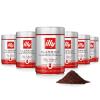 imageilly Ground Coffee Moka  100 Arabica Flavored Coffee Ground  Rich Aromatic Coffee Grounds Profile  Intenso Dark Roast  Warm Notes of Cocoa ampamp Dried Fruit  No Preservatives  88 OunceClassico Medium Roast Ground Drip