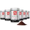 imageilly Ground Coffee Moka  100 Arabica Flavored Coffee Ground  Rich Aromatic Coffee Grounds Profile  Intenso Dark Roast  Warm Notes of Cocoa ampamp Dried Fruit  No Preservatives  88 OunceForte Extra Dark Roast Ground Drip