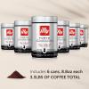 imageilly Ground Coffee Moka  100 Arabica Flavored Coffee Ground  Rich Aromatic Coffee Grounds Profile  Intenso Dark Roast  Warm Notes of Cocoa ampamp Dried Fruit  No Preservatives  88 OunceForte Extra Dark Roast Ground Drip