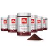 imageilly Ground Coffee Moka  100 Arabica Flavored Coffee Ground  Rich Aromatic Coffee Grounds Profile  Intenso Dark Roast  Warm Notes of Cocoa ampamp Dried Fruit  No Preservatives  88 OunceIntenso Bold Roast Ground Moka
