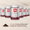 imageilly Ground Coffee Moka  100 Arabica Flavored Coffee Ground  Rich Aromatic Coffee Grounds Profile  Intenso Dark Roast  Warm Notes of Cocoa ampamp Dried Fruit  No Preservatives  88 OunceIntenso Bold Roast Ground Espresso