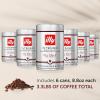 imageilly Whole Bean Coffee  Perfectly Roasted Whole Coffee Beans  India Dark Roast  with Notes of Black Pepper ampamp ExtraDark Chocolate  FullBodied  100 Arabica Coffee  No Preservatives  88 OunceIntenso Bold Roast