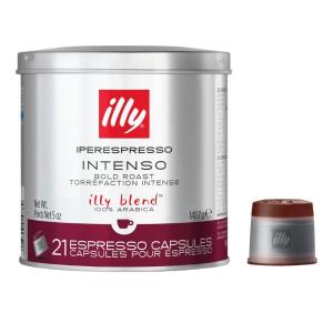 imageilly Coffee iperEspresso Capsules  SingleServe Coffee Capsules ampamp Pods  Single Origin Coffee Pods  Classico Medium Roast with Notes of Caramel  For iperEspresso Capsule Machines  21 CountIntenso Bold Roast