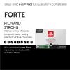 imageilly Coffee Dark Roast KCup for Keurig 100 Arabica Bean Signature Italian Blend Premium Gourmet Roast Single Serve Drip CoffeeForte Dark Roast