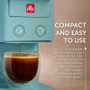 imageIlly Y33 Espresso Machine Single Serve Coffee Machine for IperEspresso Capsules Single Cup Espresso Maker 19bar BlackAmalfi Blue