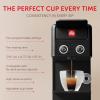 imageIlly Y33 Espresso Machine Single Serve Coffee Machine for IperEspresso Capsules Single Cup Espresso Maker 19bar BlackBlack