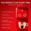 imageIlly Y33 Espresso Machine Single Serve Coffee Machine for IperEspresso Capsules Single Cup Espresso Maker 19bar BlackRed