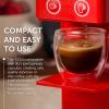 imageIlly Y33 Espresso Machine Single Serve Coffee Machine for IperEspresso Capsules Single Cup Espresso Maker 19bar BlackRed