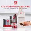 imageIlly Y33 Espresso Machine Single Serve Coffee Machine for IperEspresso Capsules Single Cup Espresso Maker 19bar BlackWhite
