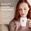 imageIlly Y33 Espresso Machine Single Serve Coffee Machine for IperEspresso Capsules Single Cup Espresso Maker 19bar BlackWhite