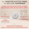 imageilly ESE Coffee  SingleServe Coffee Capsules ampamp Pods  Classico Decaf Roast  Notes Of Caramel Orange Blossom ampamp Jasmine  For ESE Coffee Machines  Extraordinary Aroma ampamp Body  18 CountIntenso Bold Roast