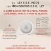 imageilly ESE Coffee  SingleServe Coffee Capsules ampamp Pods  Classico Decaf Roast  Notes Of Caramel Orange Blossom ampamp Jasmine  For ESE Coffee Machines  Extraordinary Aroma ampamp Body  18 CountIntenso Bold Roast