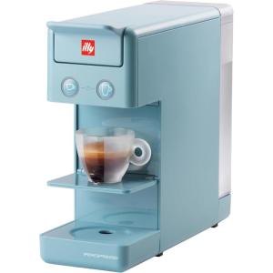 imageIlly Y33 Espresso Machine Single Serve Coffee Machine for IperEspresso Capsules Single Cup Espresso Maker 19bar BlackAmalfi Blue